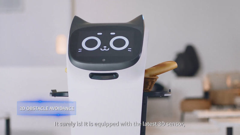 Pudu AI Powered Voice Control Interactive Delivery Robot - BellaBot